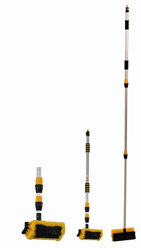 [44512-01] Yachticon Alu Waschbürste Deluxe, ausziehbar