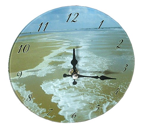 [192688] Tischuhr, Glas