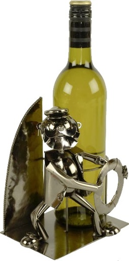 [968408] Flaschehalter "Steuermann", Eisen