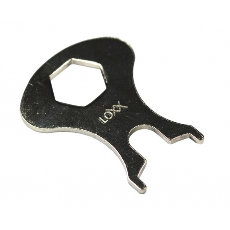 [30114] LOXX® Schlüssel einfach f.Oberteile/Stoffuntert.